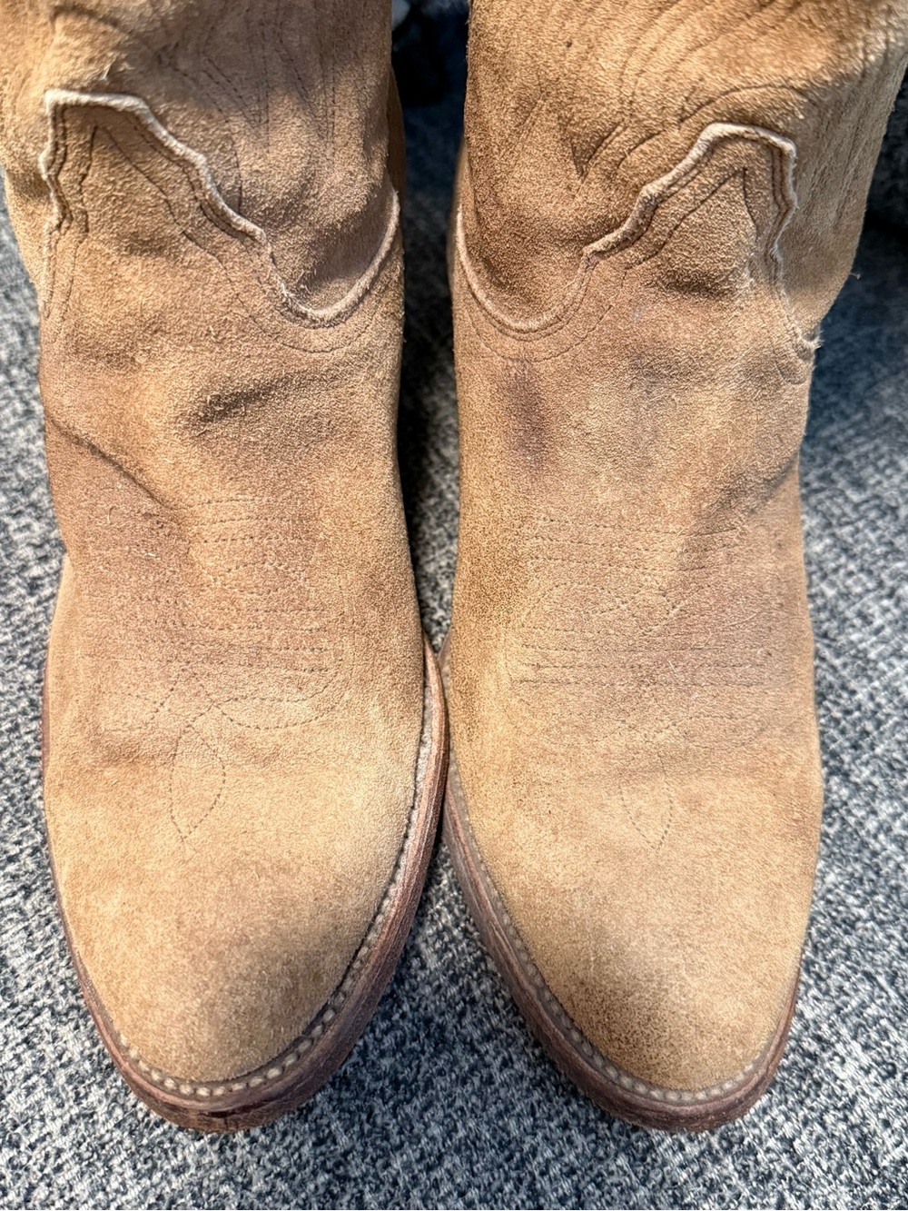 Vintage Black Label Made in USA 3845 W Frye Boots Women’s 7.5D - Picture 7 of 10